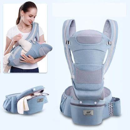 Ergonomic Baby Carrier Backpack Infant Baby Hipseat Carrier Front Facing Ergonomic Kangaroo Baby Wrap Sling Travel Backpack